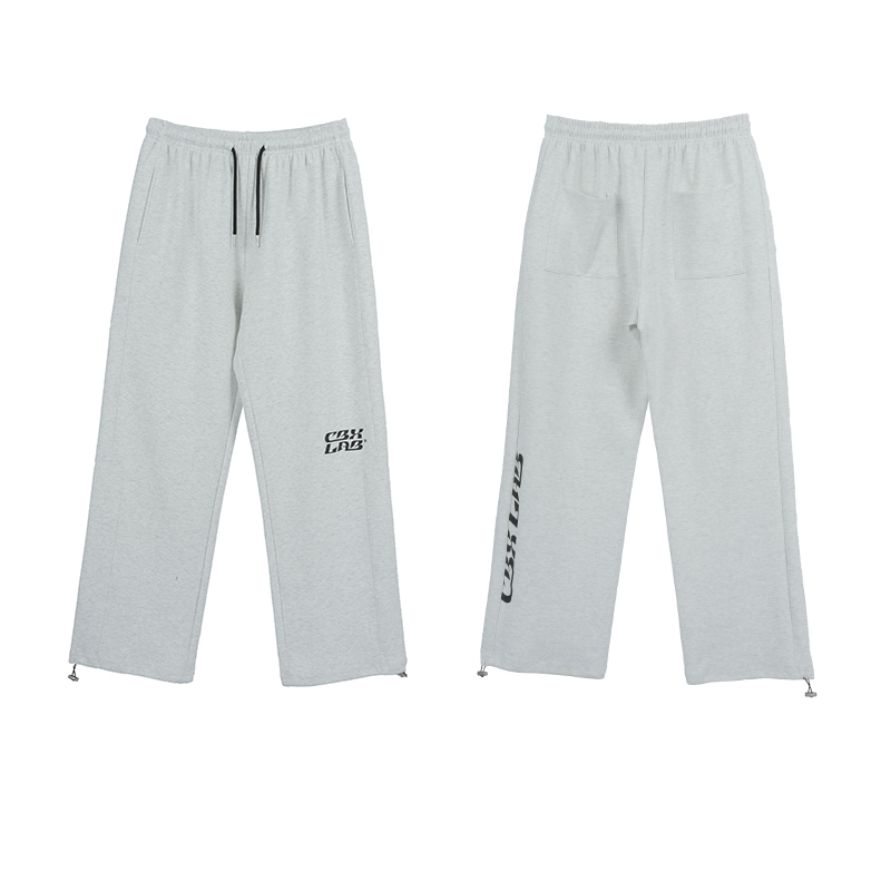 Stitching Street Hiphop Dancing Straight Pants