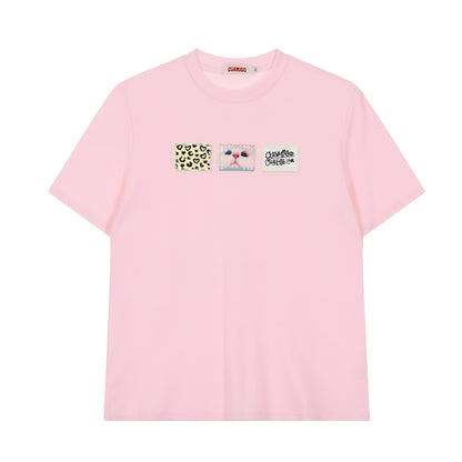 Retro Print Short Sleeve Tee