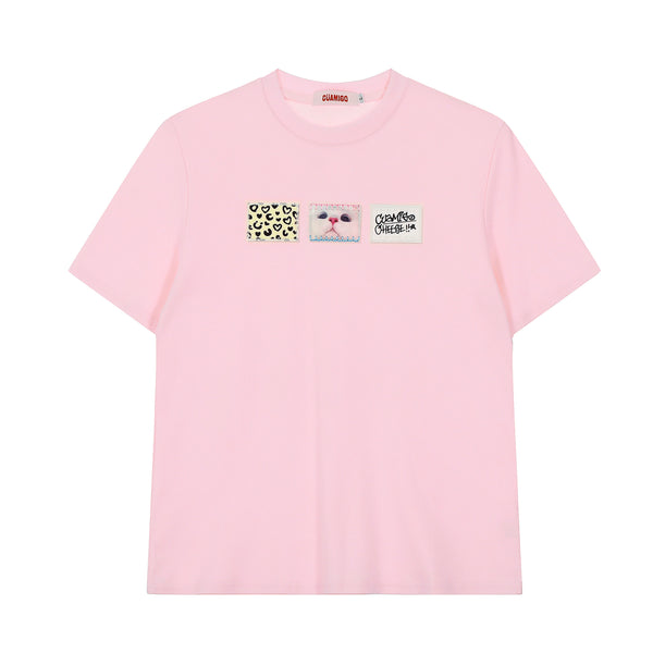 Retro Print Short Sleeve Tee