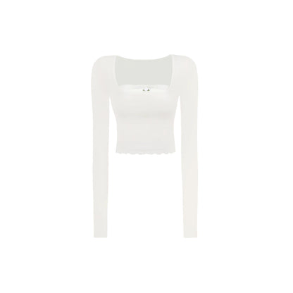 Modal Lace Slim Fit Top