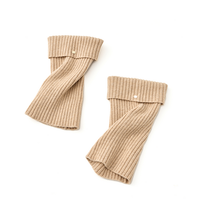 Gold Label Knitted Wool Blend Calf Sock Cover