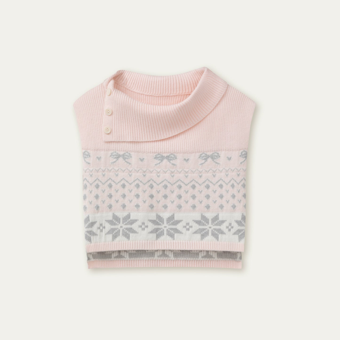 Double-Breasted Fur Collar Coat Set-Up