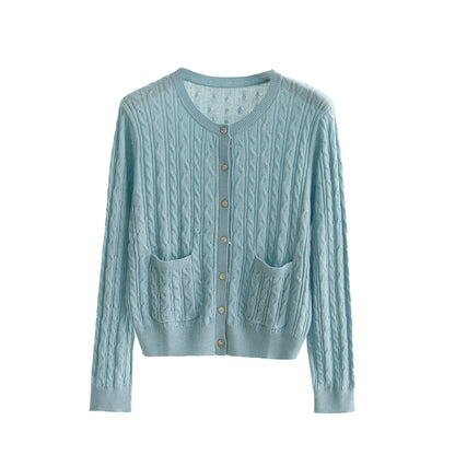 New Fold Dopamine Crew Cardigan