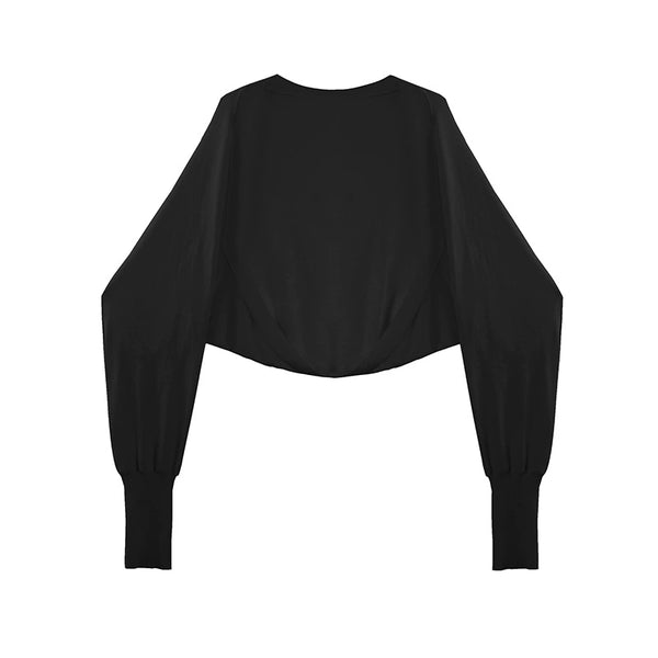 Ice Tencel Knitted Vest with Pleated Skirt Set-Up