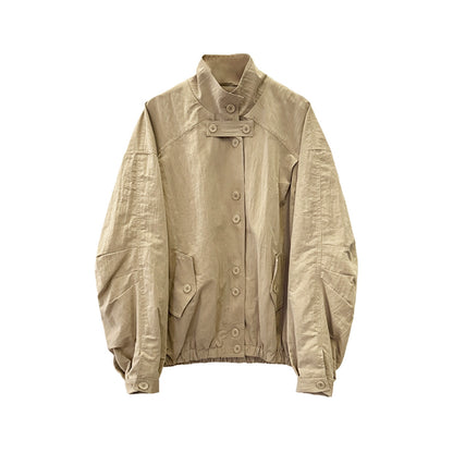 Houndstooth Short Cargo Jacket