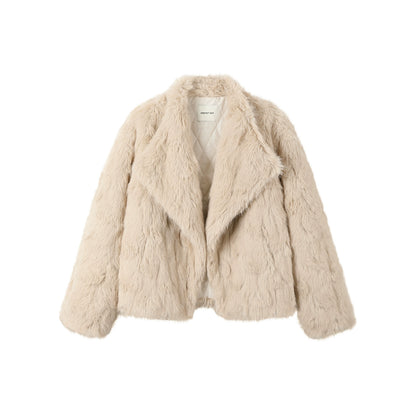 Retro Eco-Friendly Fur Coat