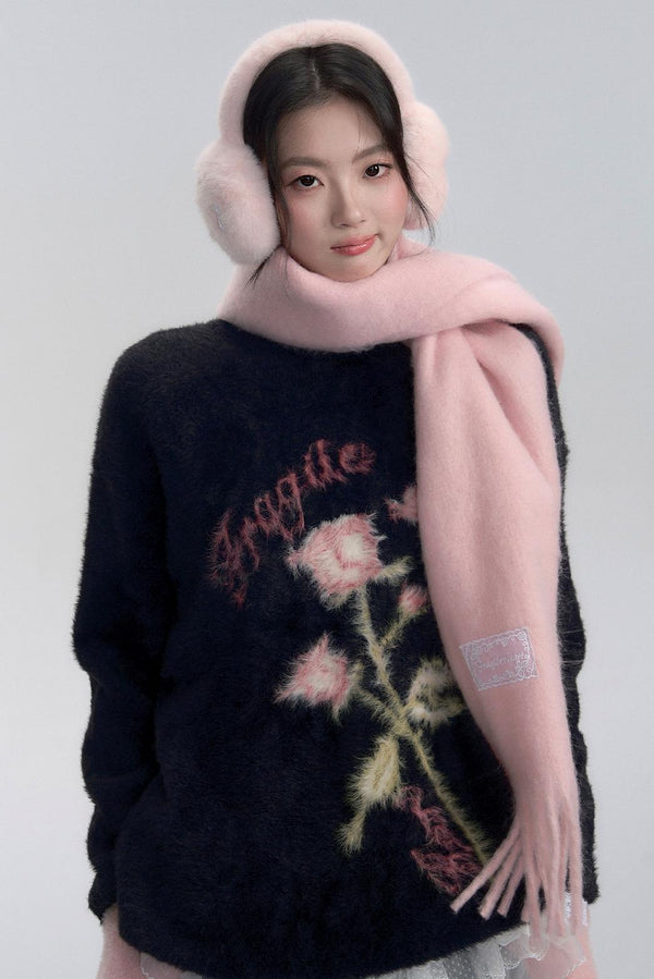 Versatile Tricolor Scarf