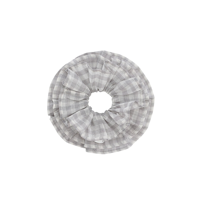 Plaid Silk Blend Suspender Set-Up