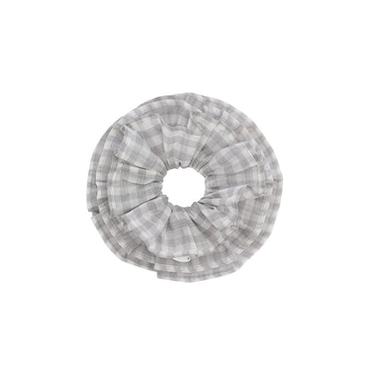 Plaid Silk Blend Suspender Set-Up