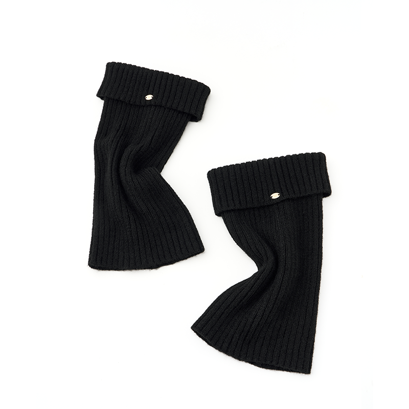 Gold Label Knitted Wool Blend Calf Sock Cover