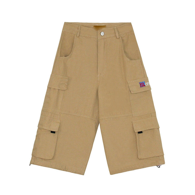 Vintage Khaki Cargo Casual Pants