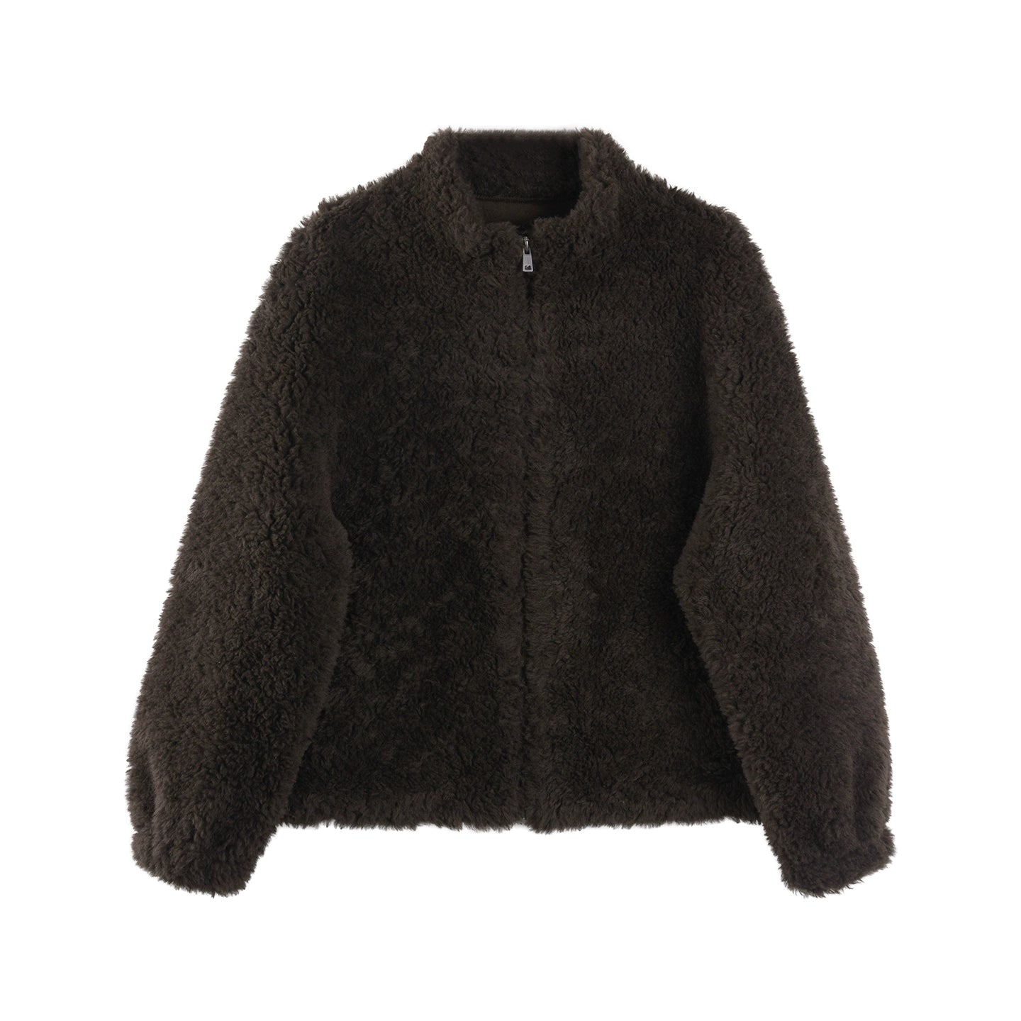 Atmospheric Fleece Shearling Coat