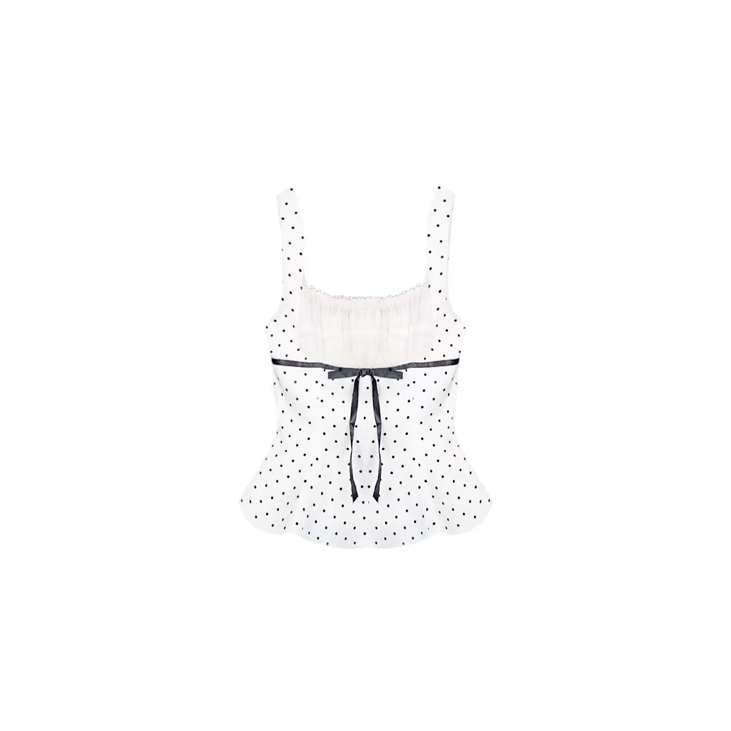 Polka Dot Cami Tiered Set-Up
