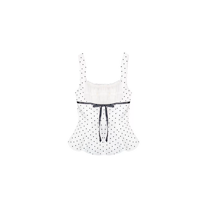 Polka Dot Cami Tiered Set-Up