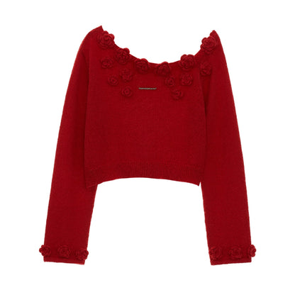 Long Sleeve Temperament Sweater