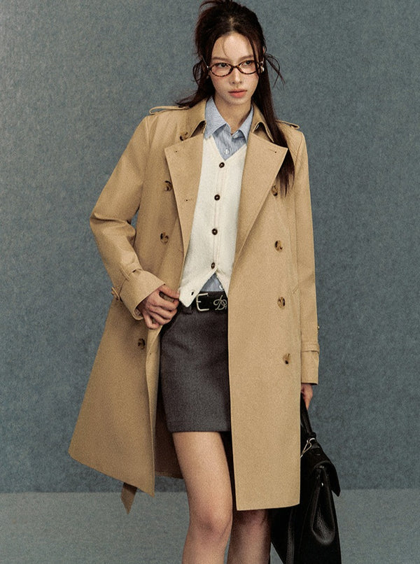 Original Retro Classic Trench Coat