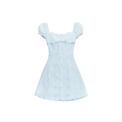 Light Blue Lace Dress