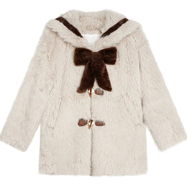 fur padded jacket