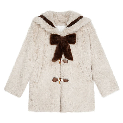 Little Bear Faux Fur Coat