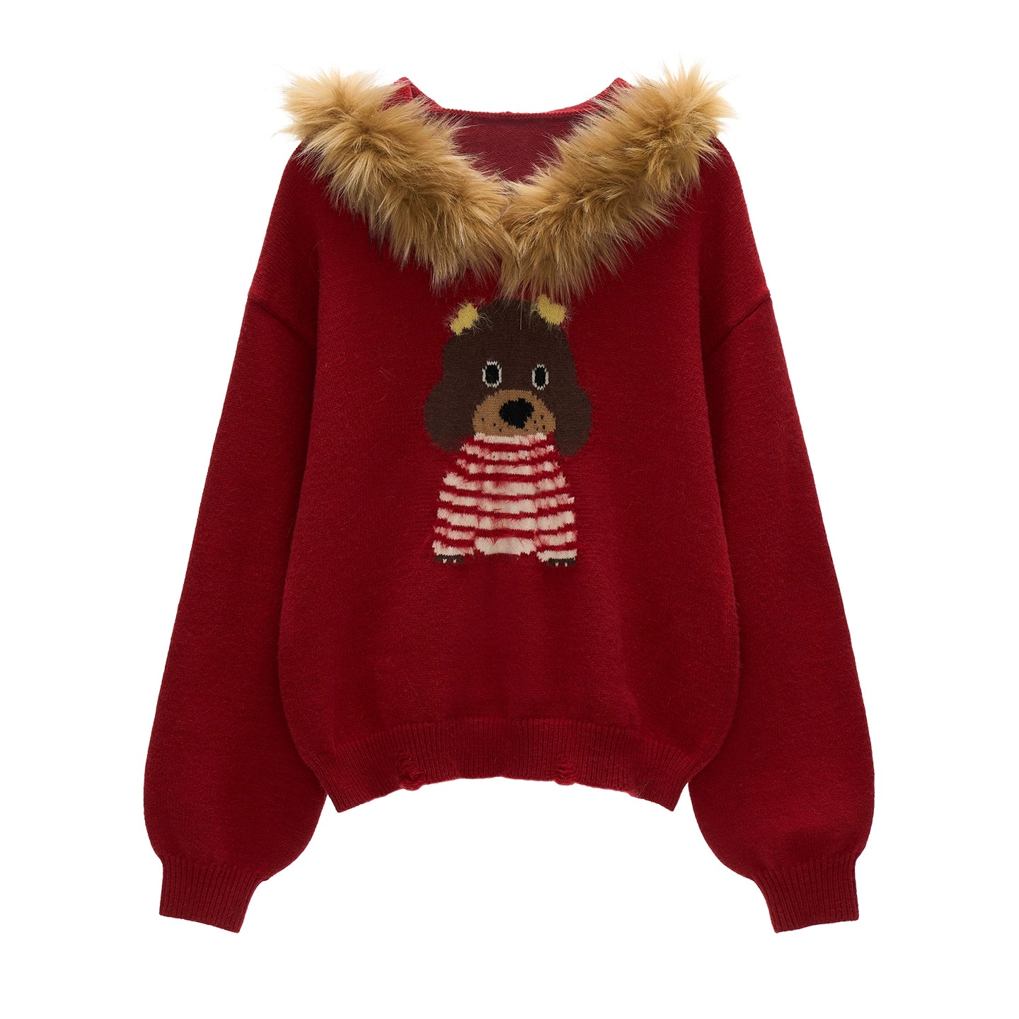Cute Dog Hooded Sweater
