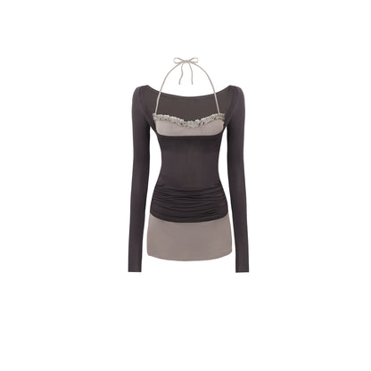 Hot Girl Lace Wrap Dress