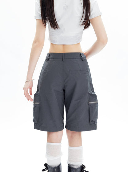 Wide Leg Straight Mid pants