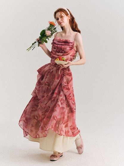 Flowers Holiday Annual Party Dress