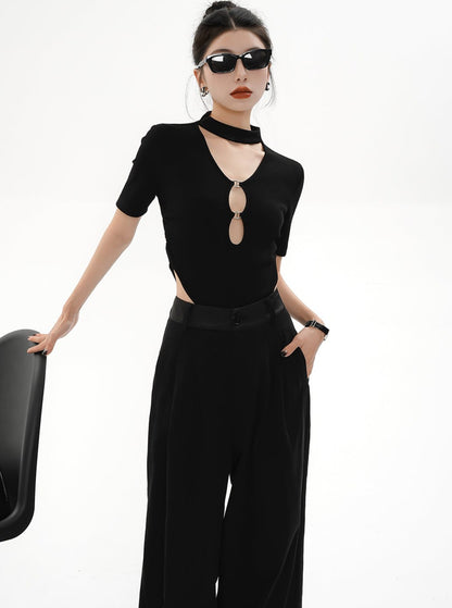 One-Piece Waistless Slim Shirt