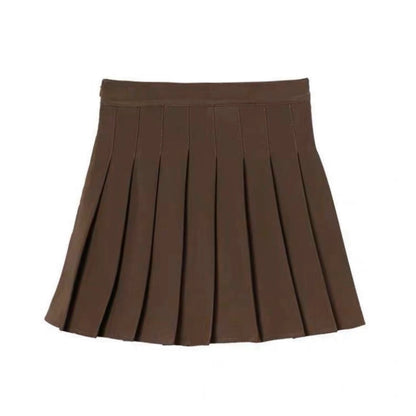 High Waist Anti Runout A-line Half length Skirt