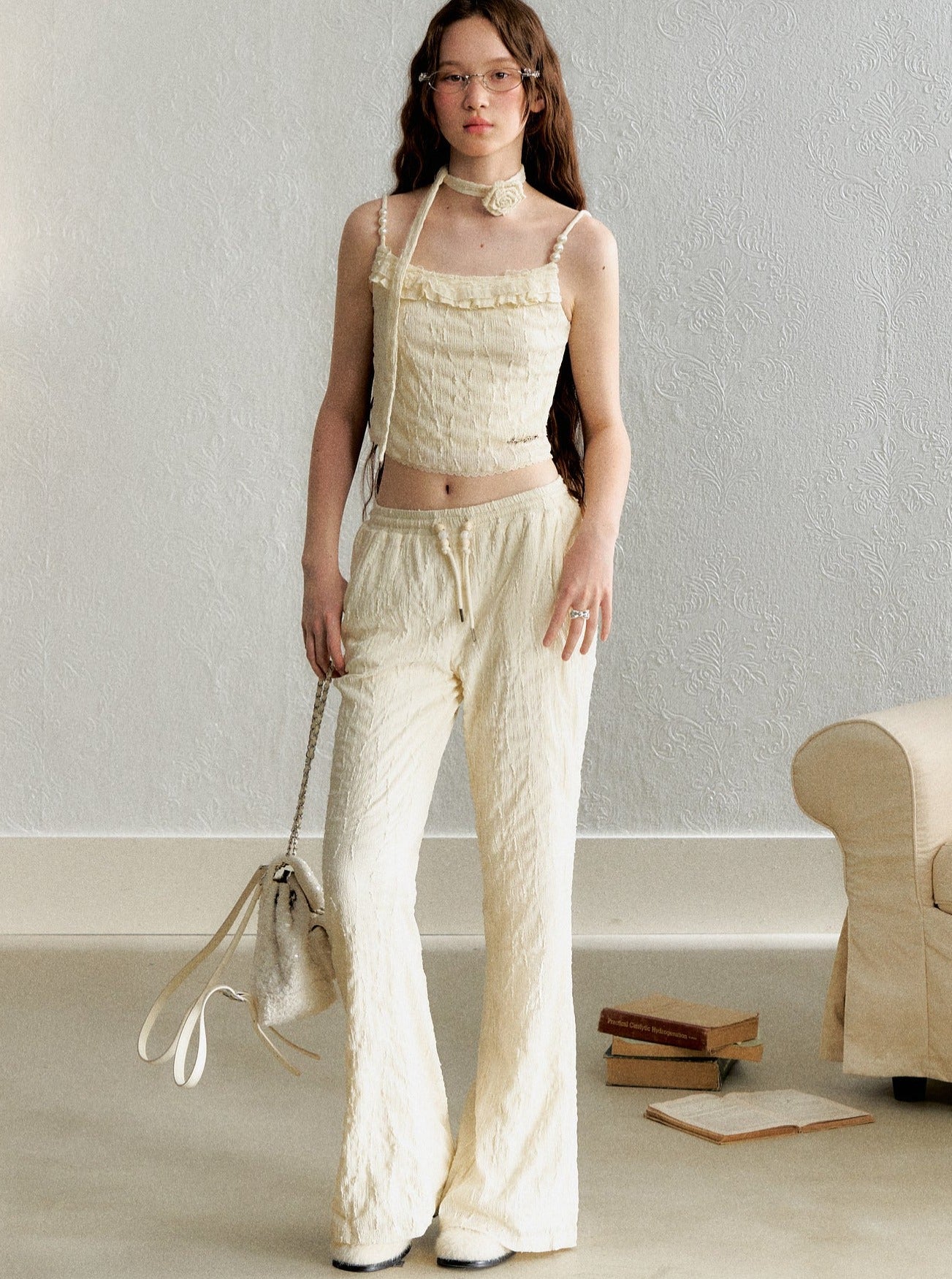 Retro Loose Drape Trousers