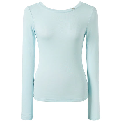 Sweet Spicy Cut-Out Long-Sleeved Shirt