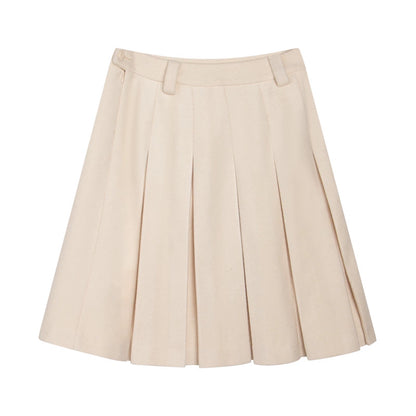 Nap Woolen A-Line Skirts