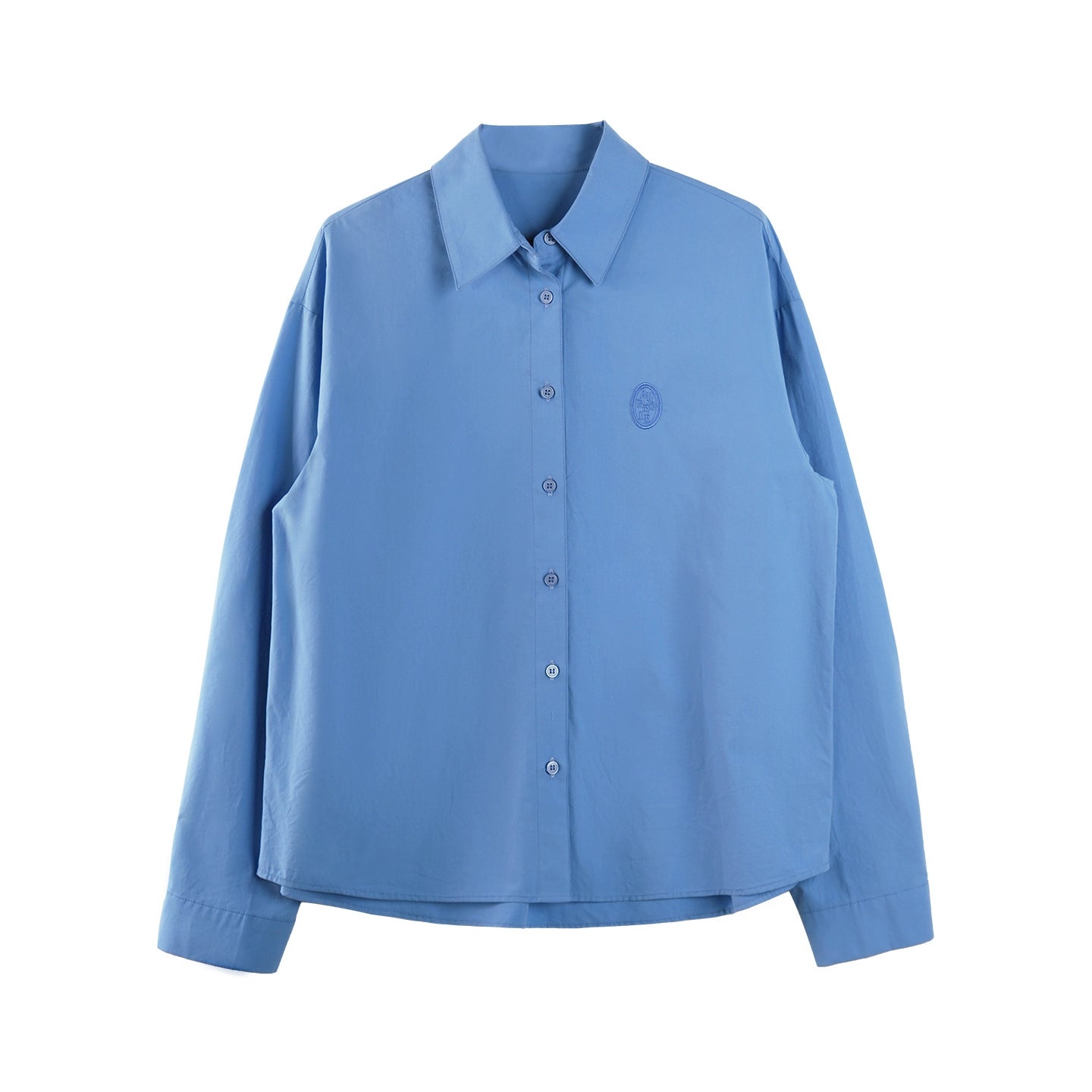 Blue Autumn Layered Casual Shirt