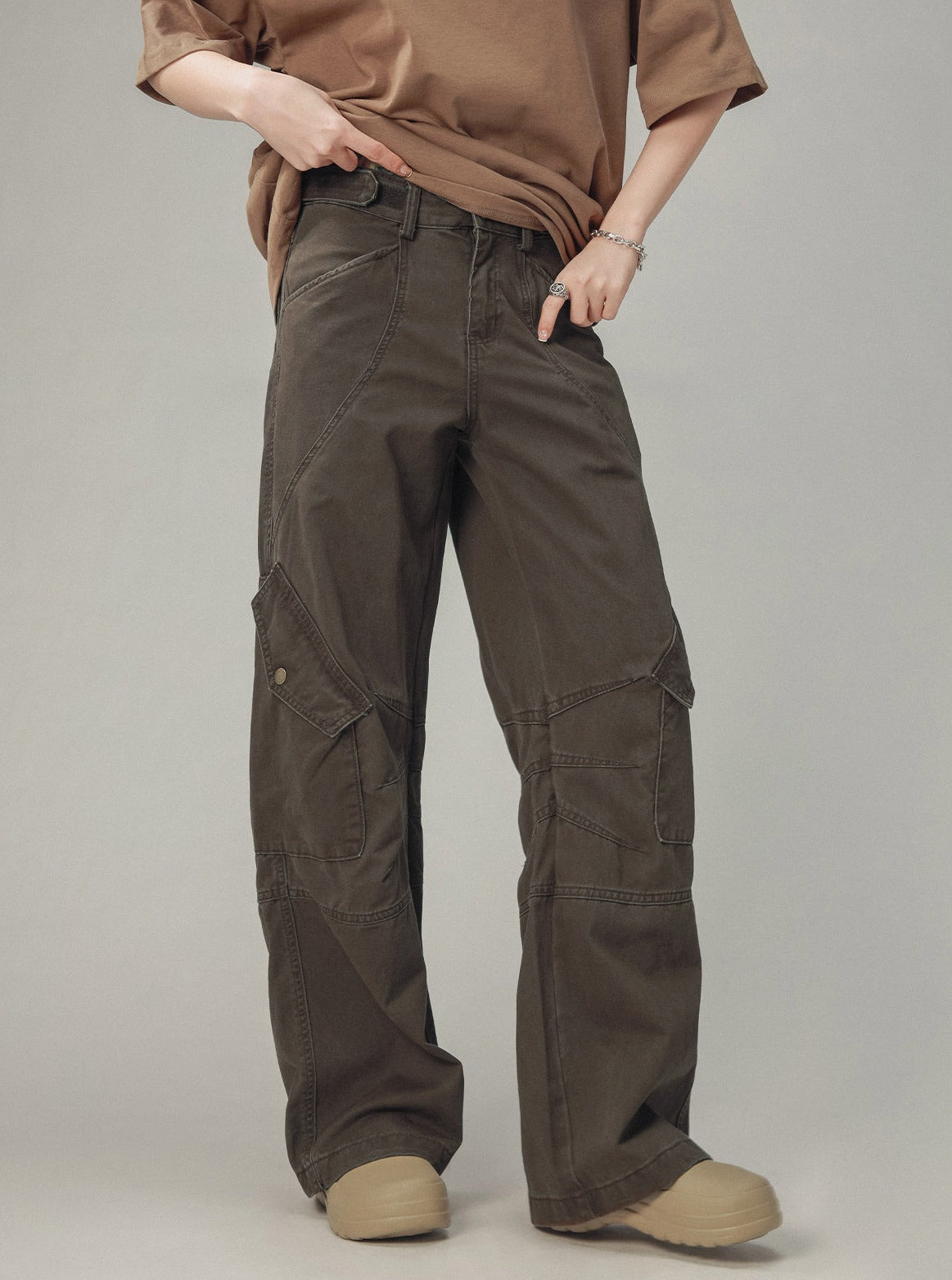 Straight Cargo Pants