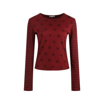 Star Stripe Slim Fit Top