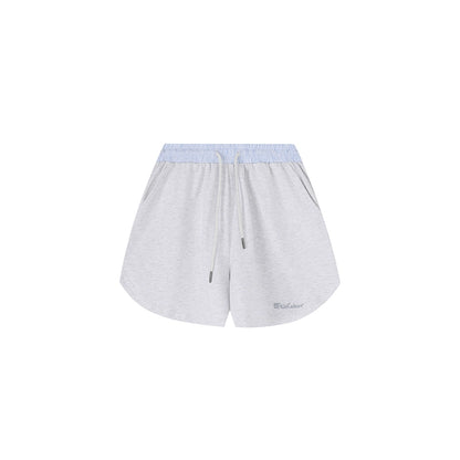 Stripe Stitching Short Pants