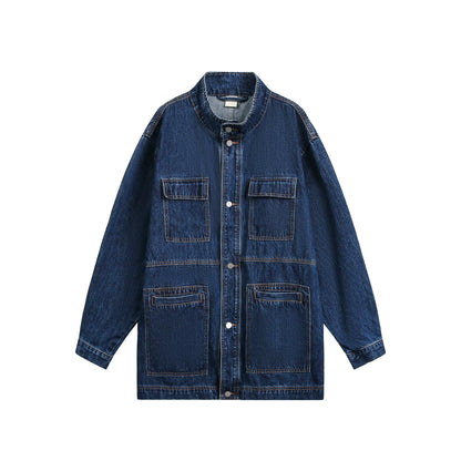 Cargo Denim Jacket