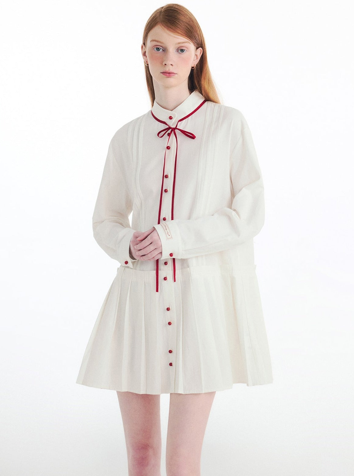 Late Summer Letter Shirt Dress