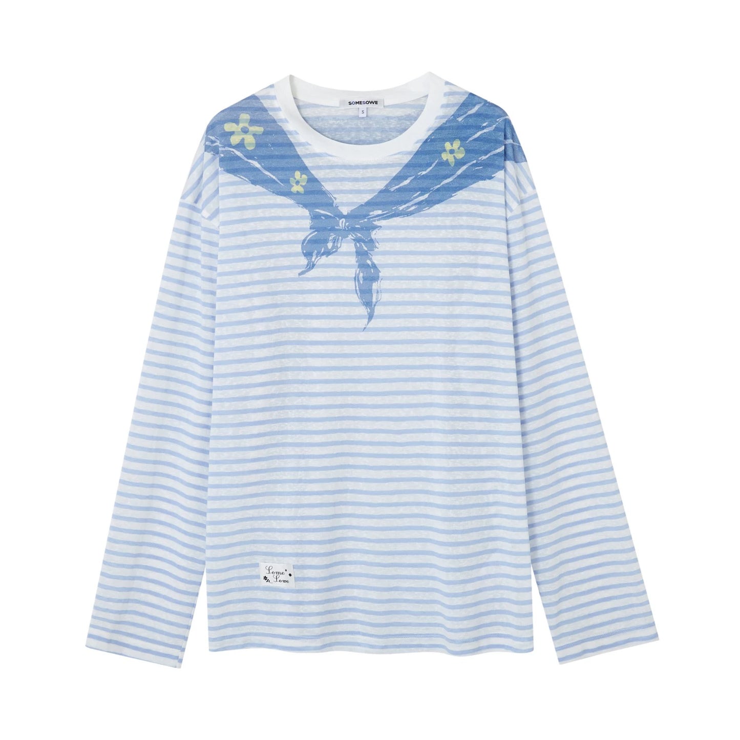 Color Clash Navy Tee