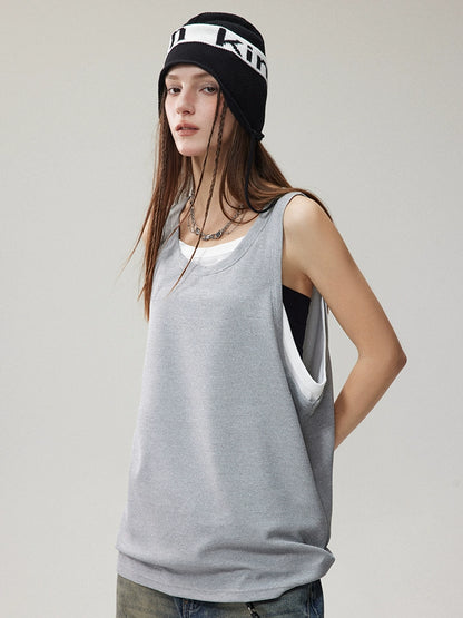 Casual Layered Vest Top