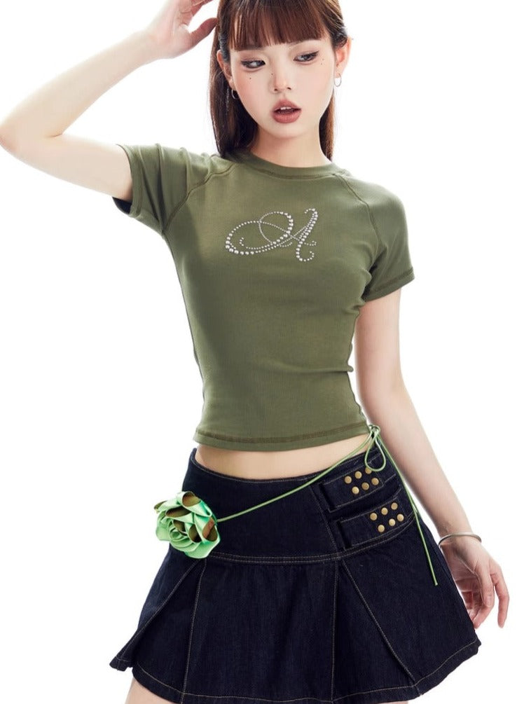 Round Neck Short Sleeve T-shirt