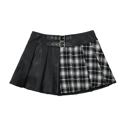 Short Pleated Skirt