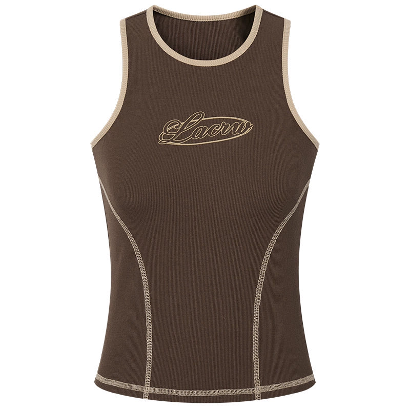 Color Clash Tank Top