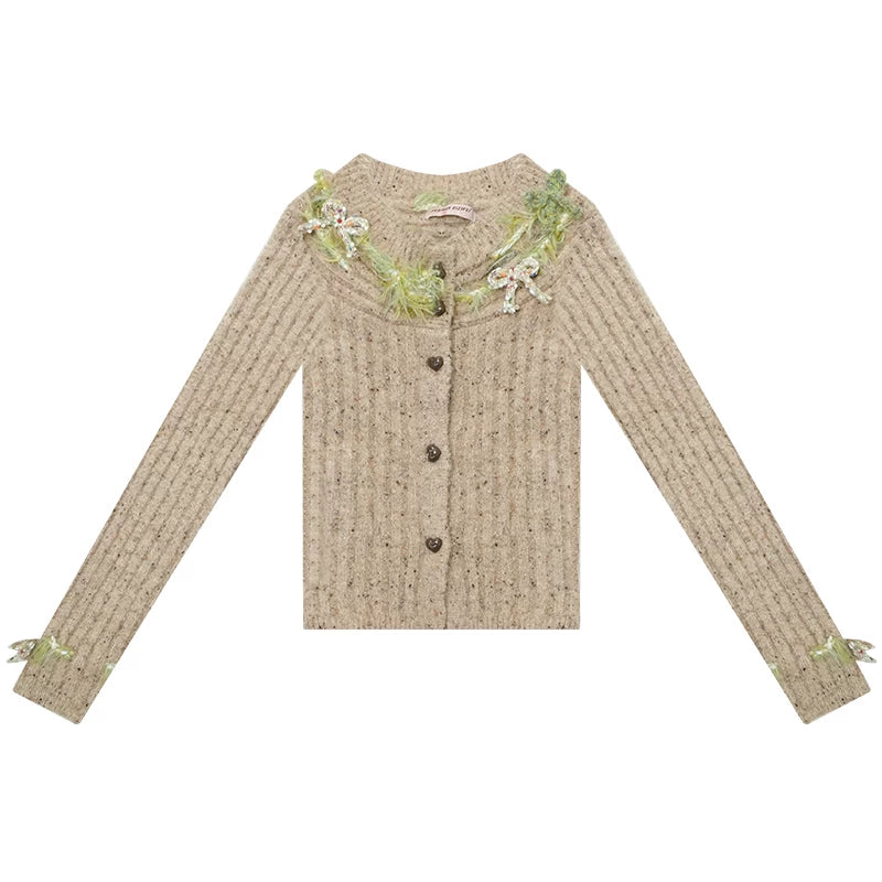 Mist Harbor Fleece Cardigan