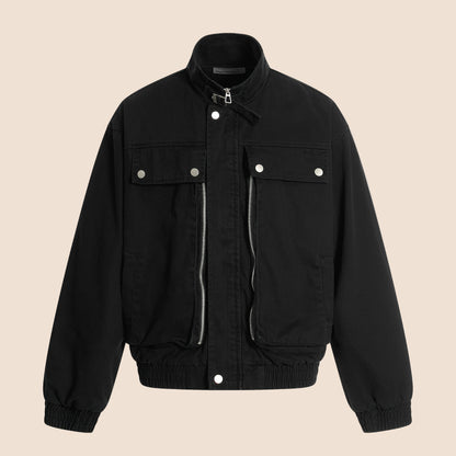 Autumn Vintage Cargo Jacket