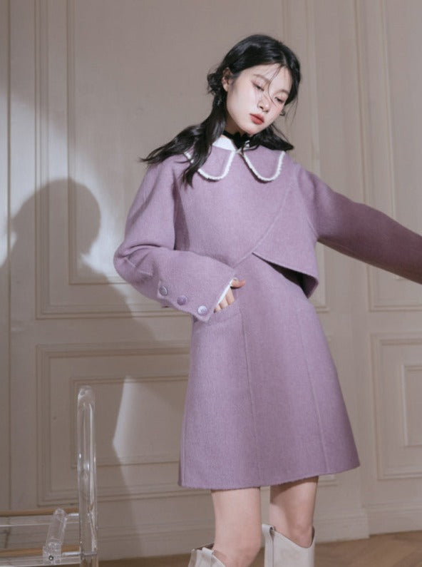 coat and dress two-piece set