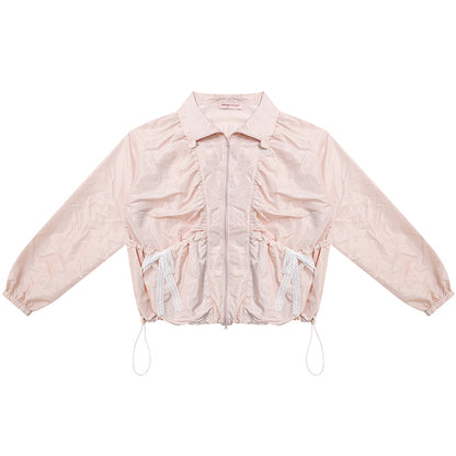 Loose Fit Lace Jacket