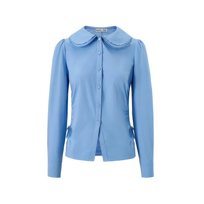 Minimal Design Long-Sleeved Top