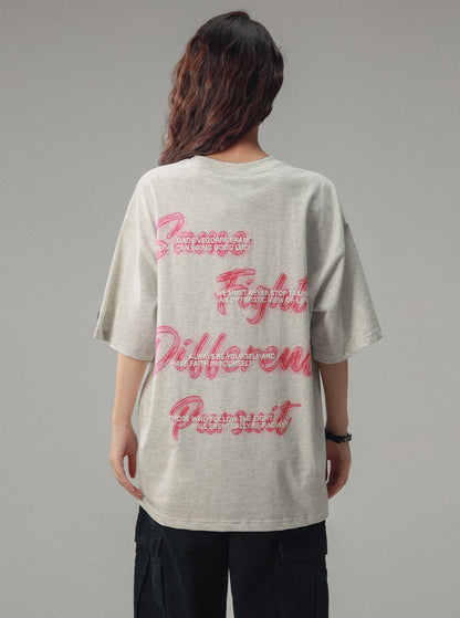 American Graffiti Crew Neck Top