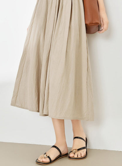 Slim A-Line Umbrella Skirt